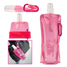 Flask-Bottle Water-Bag Ultralight Folding Hiking Soft Outdoor Sport Camping