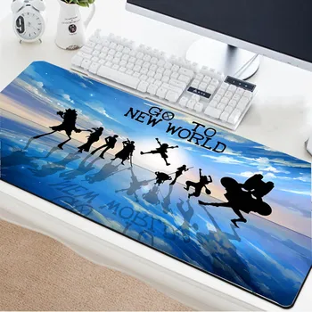 

Yuzuoan One Piece Series Large Size Mouse Pad Customized Exquisite Lock Natural Rubber Non-slip Waterproof Keyboard Pad