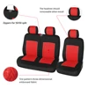 AUTOYOUTH Universal Full Set Car Seat Covers, Fit Rear Row 2+1 With Track Detail Style Auto Seat Set Protector For Most Cars ► Photo 3/6