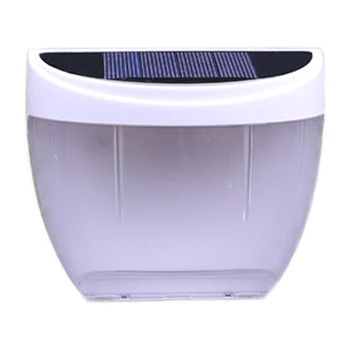 

New Solar Fence Light Outdoor Solar Light Wall Mounted Decoration Light Suitable for Pathway Driveway Courtyard Deck Garden