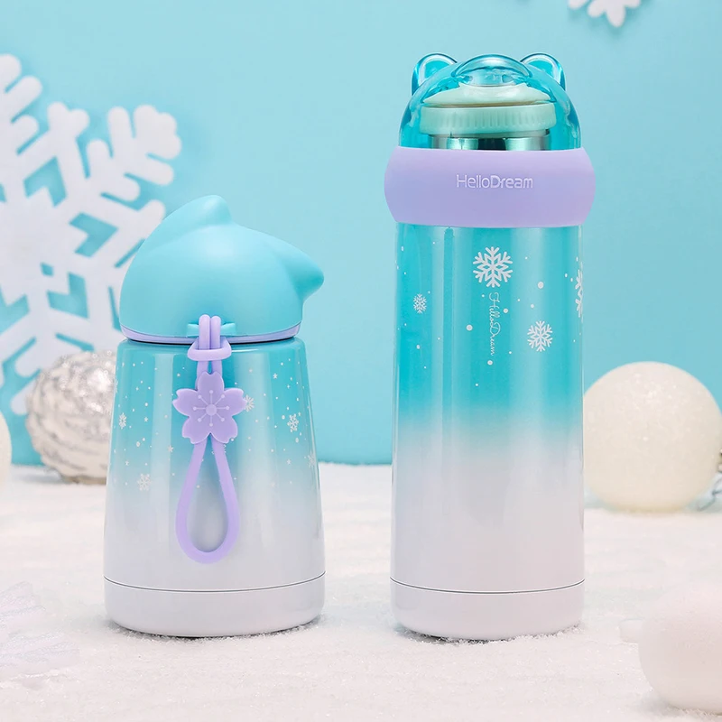

Vacuum stainless steel vacuum flask leakproof thermos child water bottle