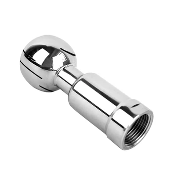 

Practical Durable Rustproof CIP Tank Cleaning Thread Washing Stainless Steel 360 Rotary Sanitary Industrial Spray Ball Fitting