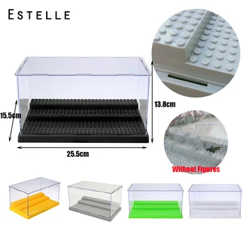 

3 Steps Acrylic Dustproof Box/Case Building Block Collection Display/ShowCase Box Figures Bricks For Kids Toy Gifts