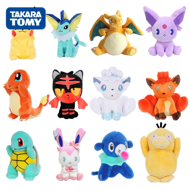 Мягкая кукла для детей jigglyслой чармандер Gengar Bulbasaur Сквиртл плюшевый EEVEE плюшевые