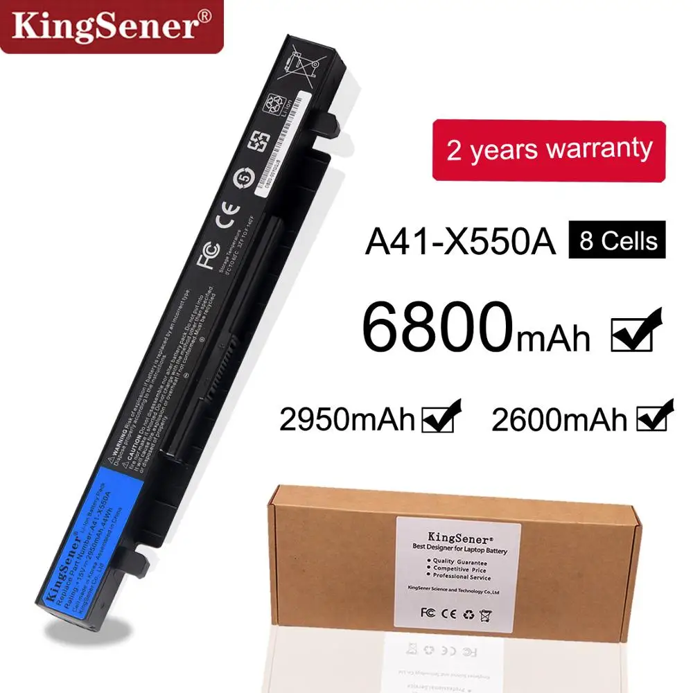 Najtaniej 15V 2950mAh Korea komórki nowy A41 X550A bateria do laptopa asus A41 X550 X450 X550 X550C X550B X550V X450C X550CA X452EA X452C