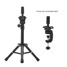 Регулируемый штатив для парика подставка держатель для салона зажим для волос с настольной настольная подставка для обучения головы Парикмахерская Подставка-манекен