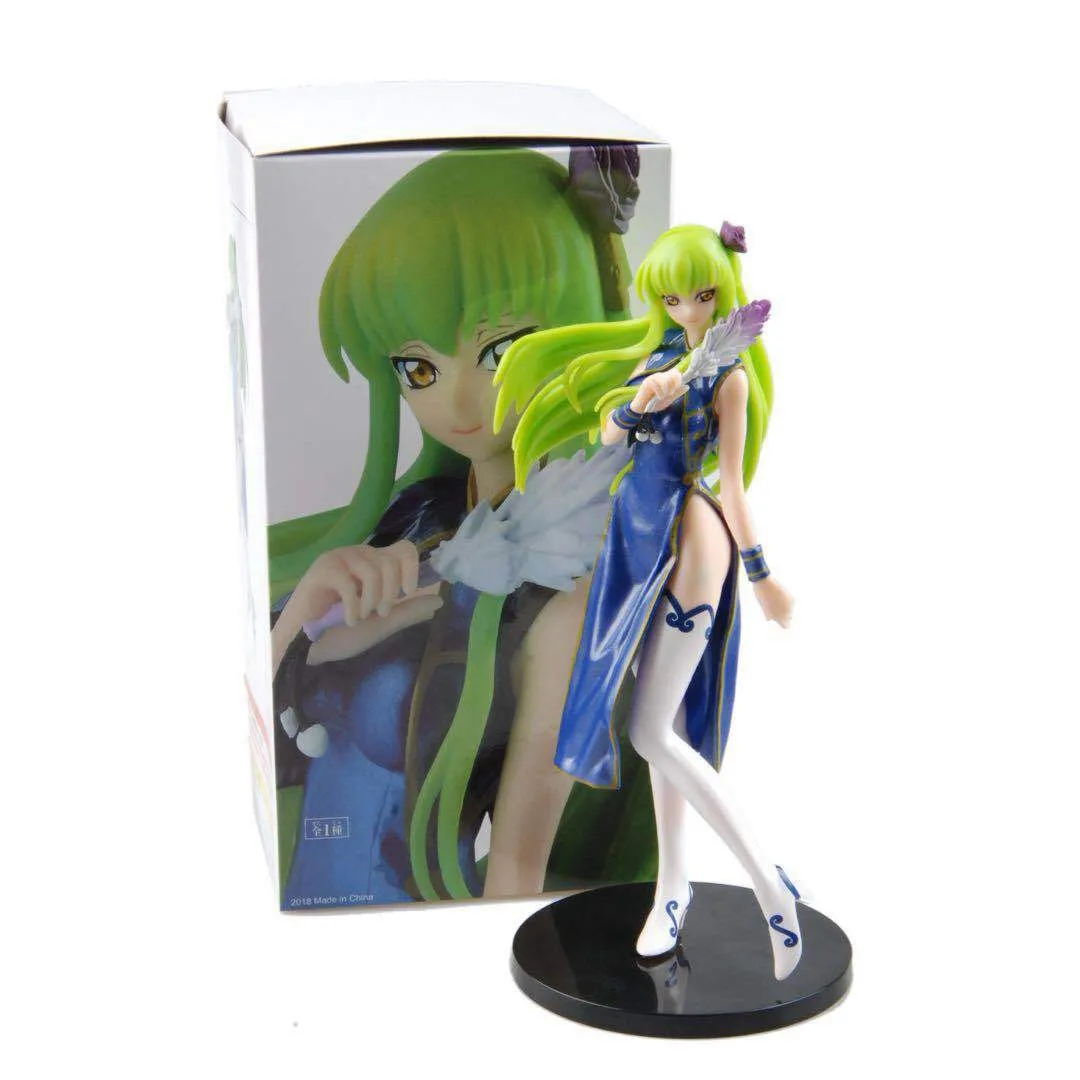 

New Voice Anime Prize Figure Rebellious Road Ruth Garage Kit Model Cheongsam Formal Dress Lelouch Doll
