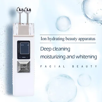 

2 In 1 Galvanic Facial Lifting Roller Microcurren Rejuvenation Device Face Care Reduce Wrinkles Skin Tightening Deep Pore Clean