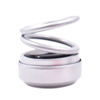 

Home Car Aromatherapy Double Ring Suspension Surround Car Freshener Air Purifier Silver