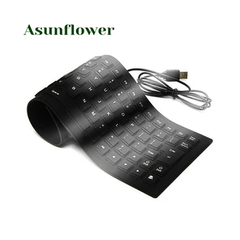 

Flexible Water Resistant Silicone Mini Gaming Keyboard USB Portable Brand NEW for Tablet Computer Laptop PC
