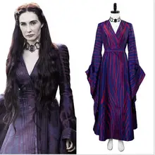 Игра престолов Melisandre Косплей Костюм Хэллоуин девушки наряды Хэллоуин сценический подарок Прямая поставка