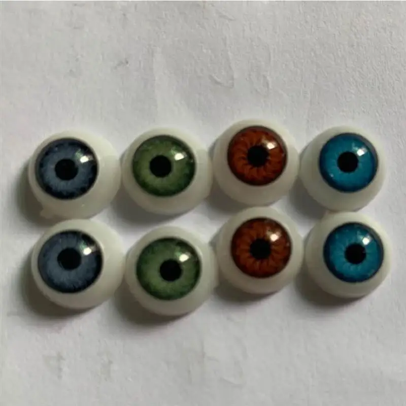 Doll Eyes Doll Safety Eyes For DIY Toy Eyes Animal Toy Puppet Making Dinosaur DIY Craft Accessories 8 Pcs