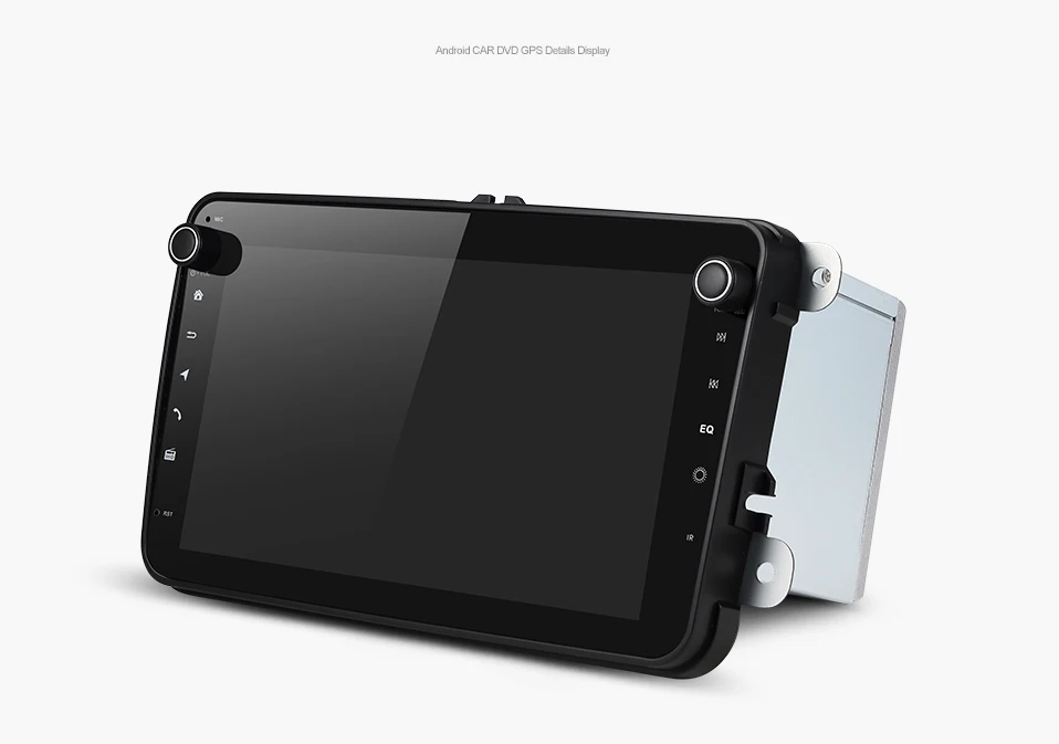 Sale Uniway 8" 2 din android 8.1 car dvd for vw passat b6 b7 golf 5 6 tiguan polo octavia rapid fabia multimedia navigation player 19