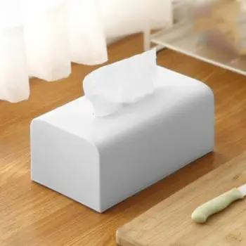 

Living Room Bathroom Tissue Box Office Car Desktop Paper Napkin Holder Case Durable Home Storage Organizer