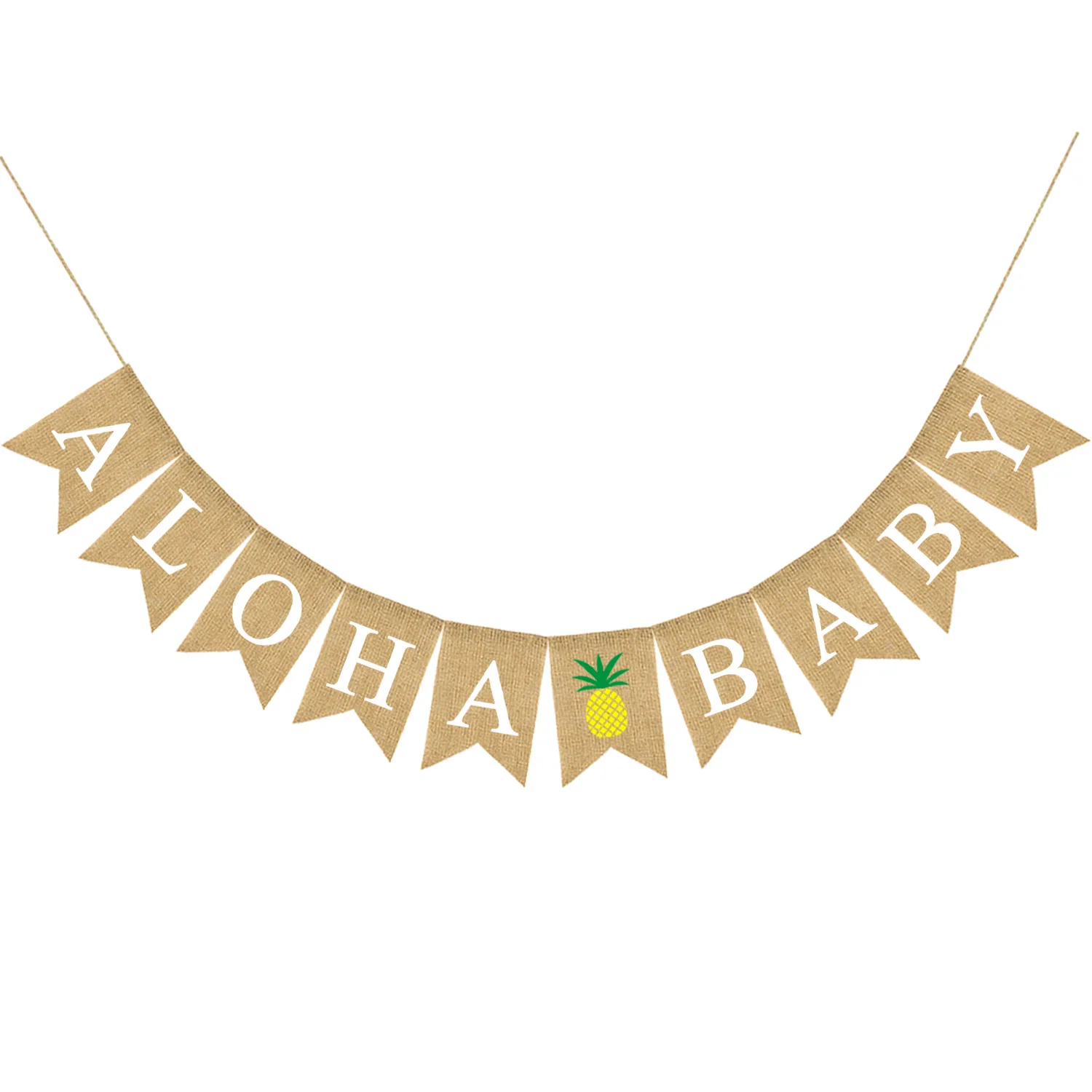 Напрямую от производителя, в Европе и Америке, вечерние подвесные флаги Aloha, Детские льняные ласточкин хвост, флаг