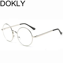 Новые женские очки для девочек, студенческие прозрачные круглые очки, очки для девочек, очки для студентов