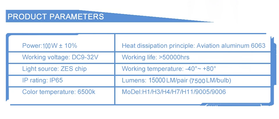 ATcomm H4 светодиодный мотоциклетный головной светильник HS1 светодиодный мото лампы 100W DC12V H7 H11 Мото Светодиодный светильник 15000LM светодиодный автомобилей головной светильник 6500K