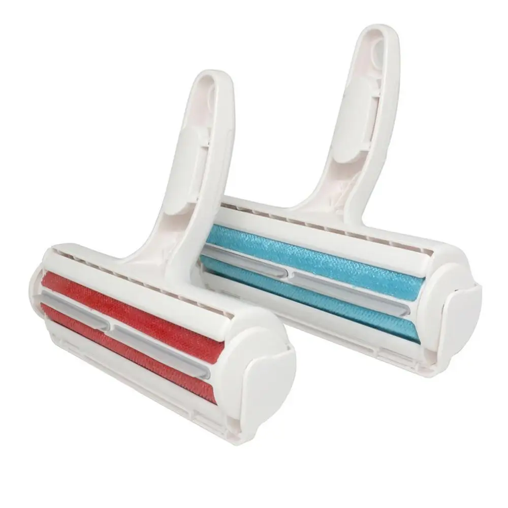 Инструмент для расчесывания собак роликовый очиститель волос домашних животных