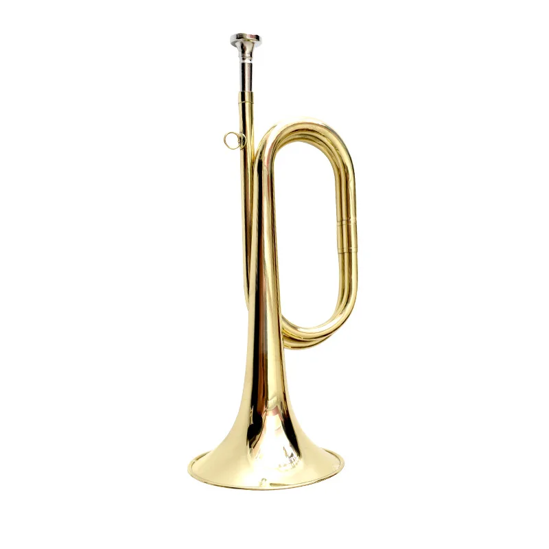 

Carl Voss the Charge Bugle Instrument Old-Fashioned Trumpet Small Step No. the Red Army Props Trumpet Brass Large Small Step No.