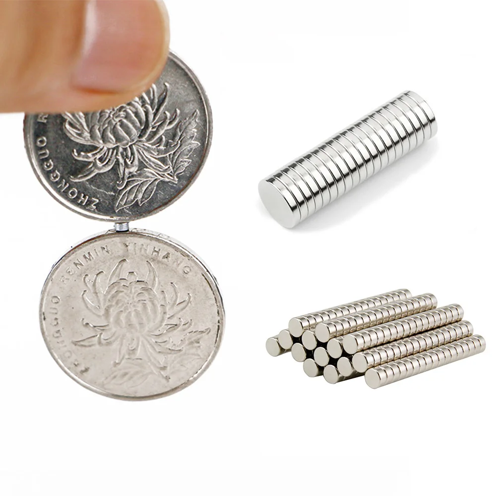 50Pcs 5x3 Neodymium Magnet Permanent N35 NdFeB Super Strong Powerful Small Round Magnetic Magnets Disc 5mm x 3mm | Инструменты