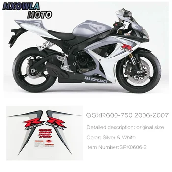 

For -GSXR600-750 K6 06-07years Motorcycle Whole Vehicle Full Kit Sticker High Quality MOTO Styling