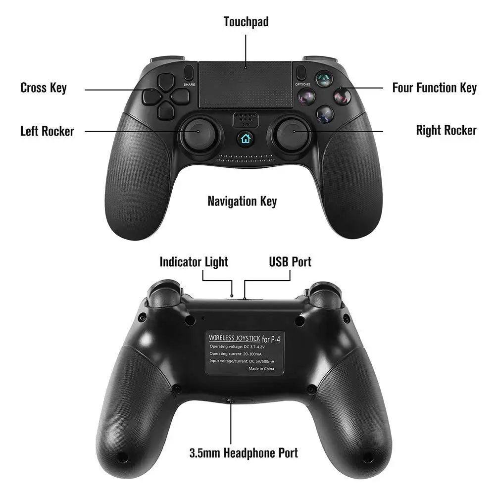 Игровой джойстик Ipega совместимый с ПК и Bluetooth беспроводной ручкой совместим PS3