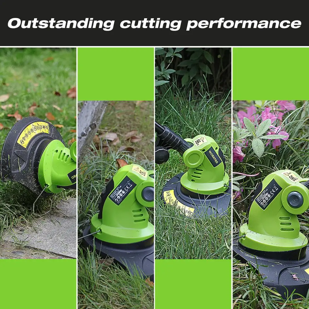 WORKPRO Cordless Grass Trimmer 18V 2000mAh