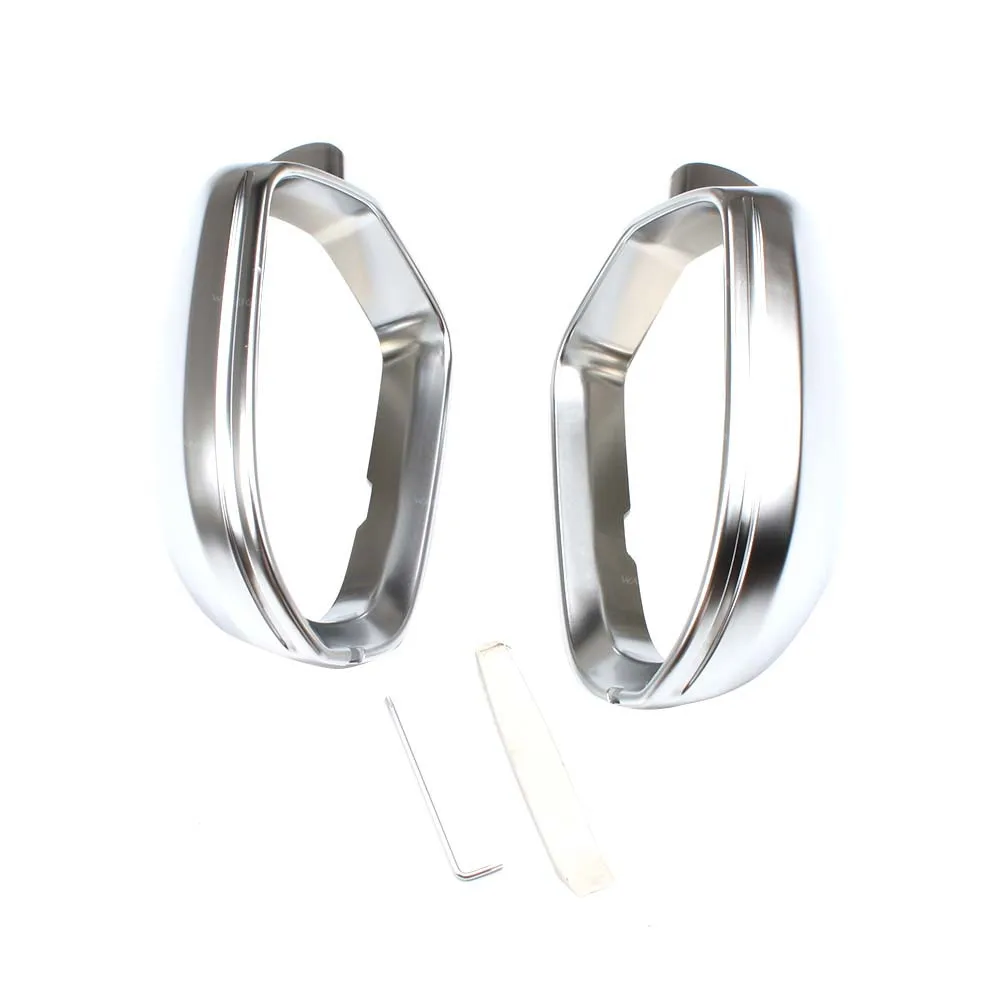 Пара заднего вида крышка зеркала боковой двери Кепки корпуса для Audi A6 S6 C7 2012 2013