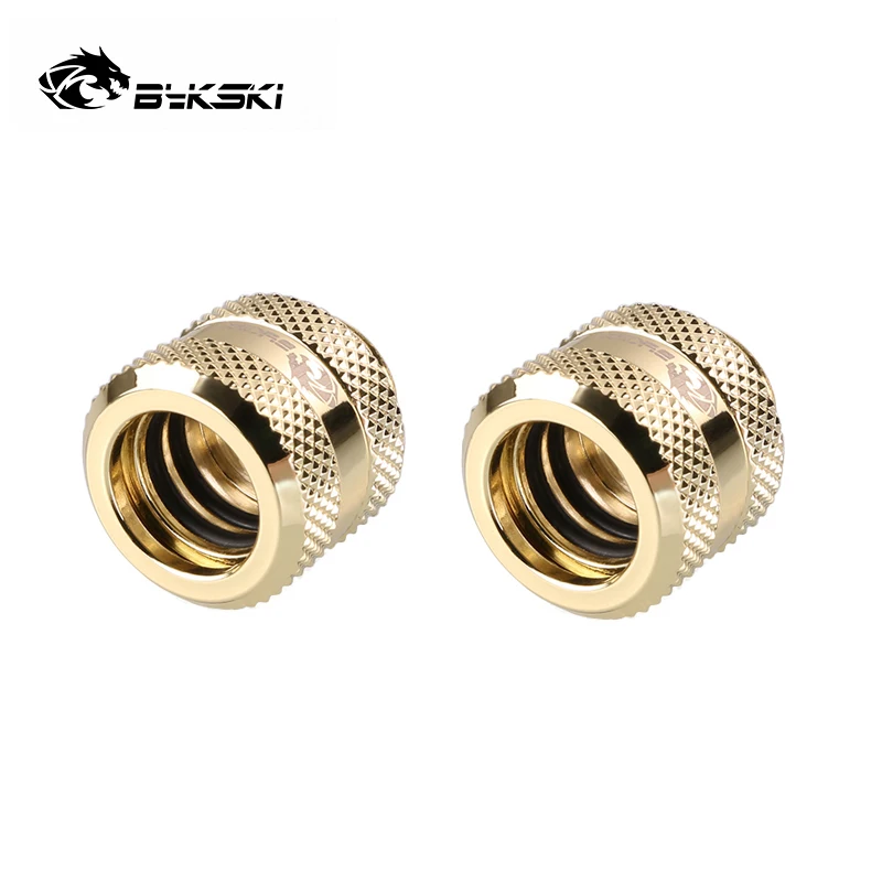 2 шт. Bykski 8x12 мм 10X14MM 12X16MM PETG из оргстекла ПММА Металл Жесткий трубных фитингов G1/4