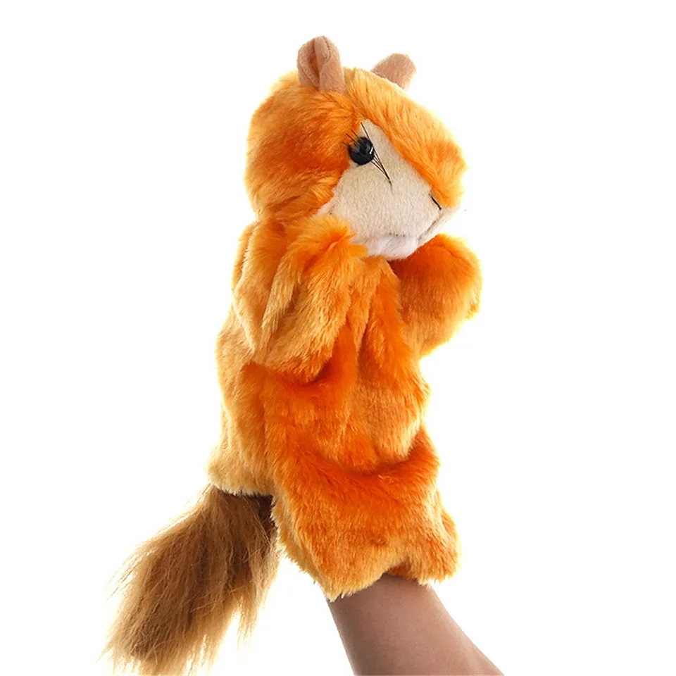 squirrel hand puppet