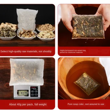 

40g/bag Bath Powder Aiye Foot Bath Pack Chinese Medicine SPA Body Detox Dispelling Cold &Clearing Damp Skin Treatment