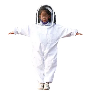 

beekeeping clothing bee keeper protective equipment bee suit beehive tools apiculture cloth anti bee bite for kid beekeeper suit