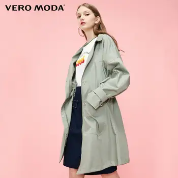 

Vero Moda Women's Loose Fit Graffiti Print Trench Coat | 319121532