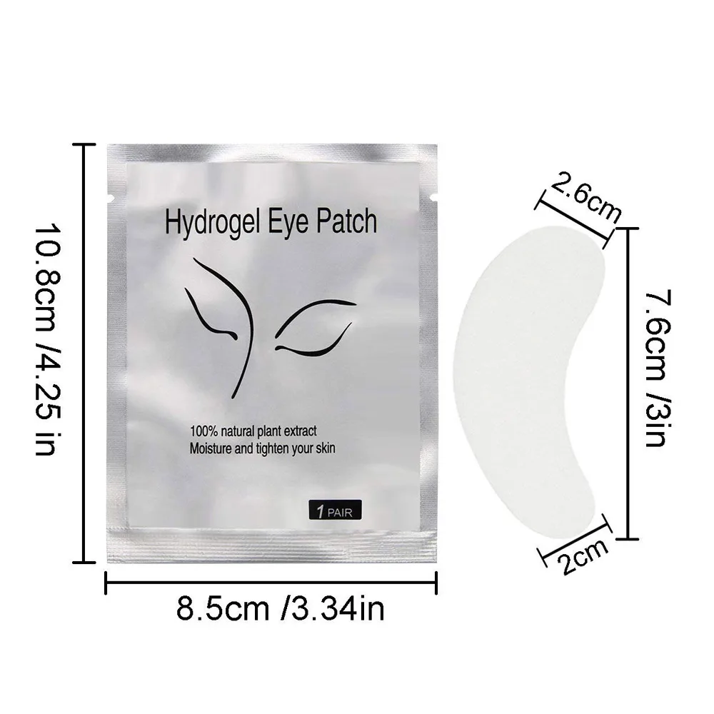 50/100pairs Eyelash Accessories For Eyelash Extensions Disposable Patch