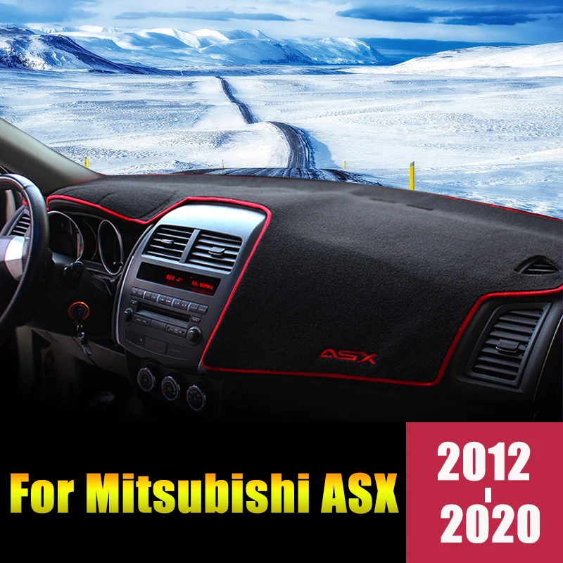 Коврик для приборной панели автомобиля Mitsubishi ASX 2012 2013 2014 2015 2016 2017 2018 LHD|Лепнина