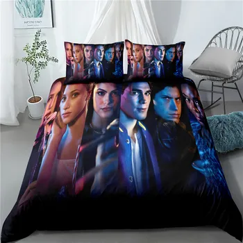 

Haguyy 3d Riverdale Bedding Sets TV Series Riverdale Duvet Cover Set Bedclothes Home Textiles for Friendly Gifts