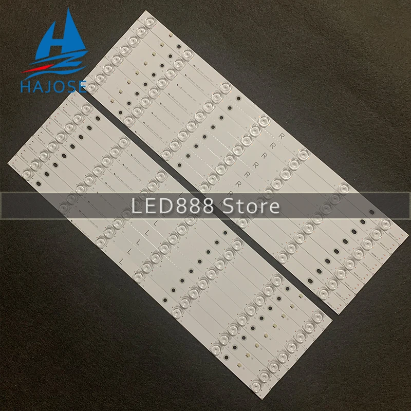 LED Backlight strip 7 lamp for L5EDDYY00849 TX-55DX603E 55DX635E 55DXU601E 550TV01 V4+ 550TV02 V4 /TB5509M V0+TB5509M V1 led back light