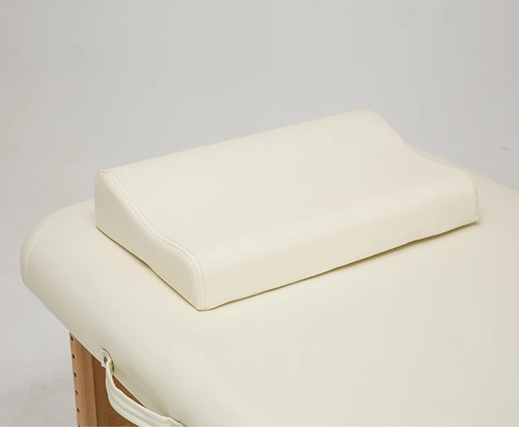 Тату ресницы красота спа для массажной кровати искусственная кожа подушка для шеи Бытовая Губка s-образные подушки для домашнего массажного стола красный черный