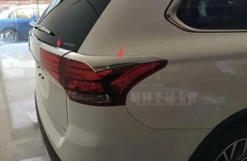

ABS Rear Tail Light Eyelid Cover Trim For Mitsubishi Outlander 2016