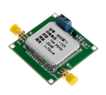 

2020 New 1-3000MHz 2.4GHz 20dB LNA RF Broadband Low Noise Amplifier Module UHF HF VHF