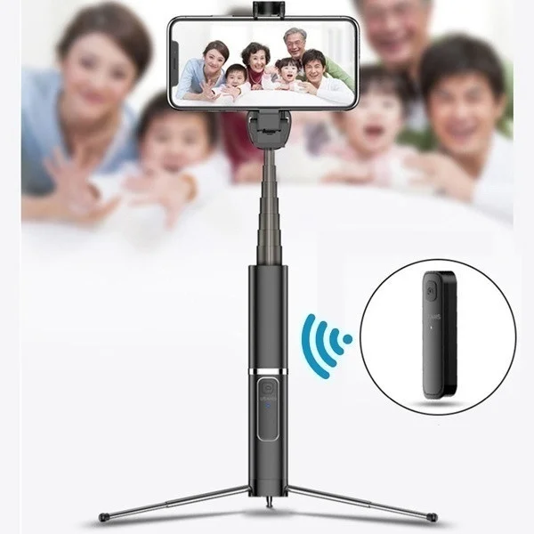 Выдвижная селфи-Палка с Bluetooth, штатив с дистанционным управлением, держатель для телефона, для путешествий, для улицы, селфи-палка, штатив для телефона