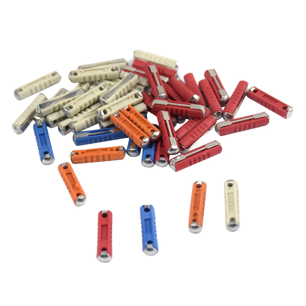 Type Ceramic Fuse Torpedo Type 12V Fuses Continental For Classic Car 5/8/16/25A