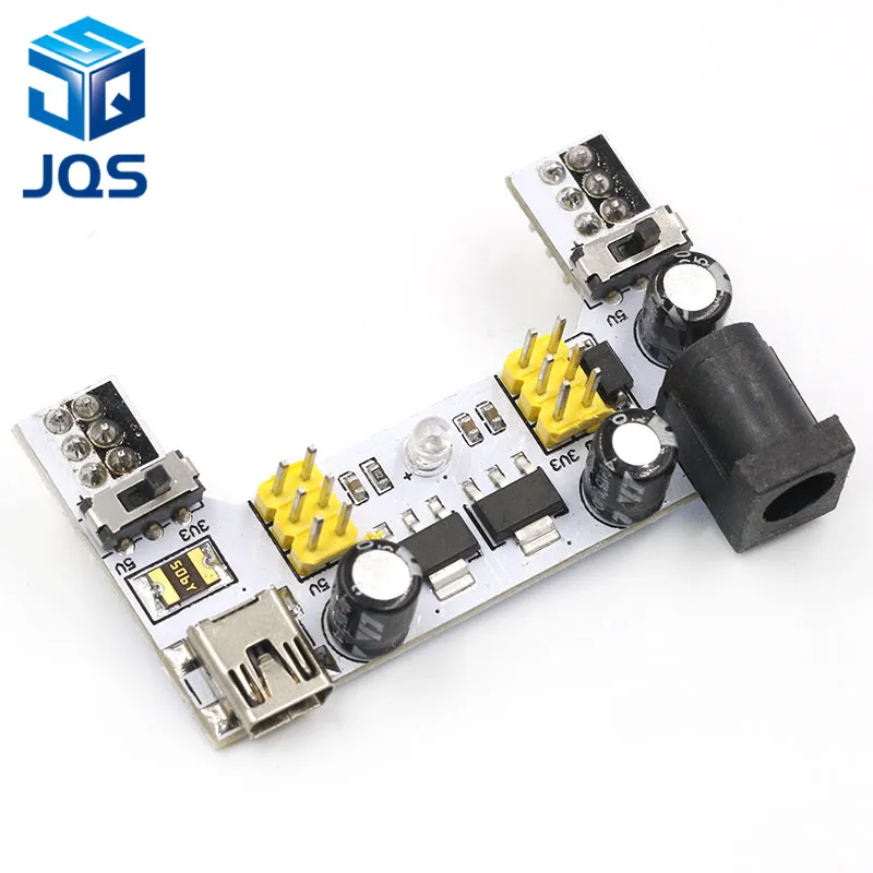 Макетная плата MB102 модуль питания/белая макетная выделенный питания 2 полосный 3 В