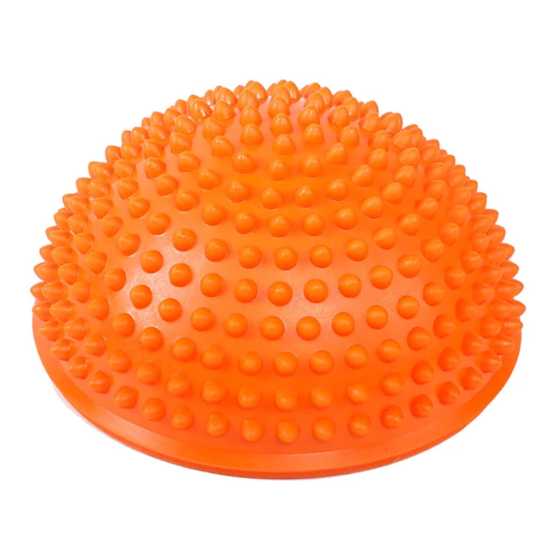 Yoga Ball Semicircle Shape PVC Muscle Relaxing Yoga Fitness Accessories For Foot Back Waist