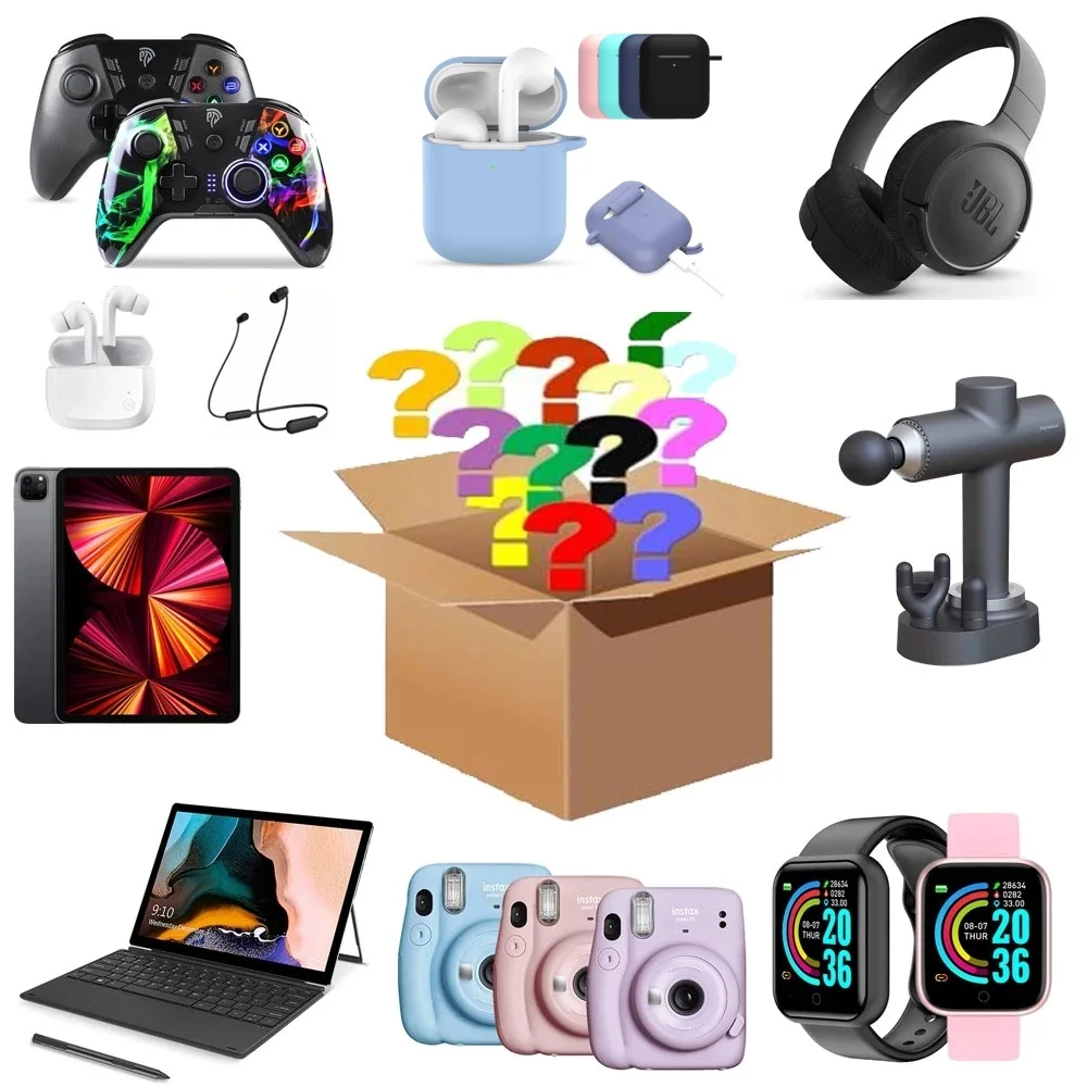 New Lucky Mystery Boxes Random Different Electronic Products More High Quality Gift Most Popular Home Item Anything Possible! | Компьютеры