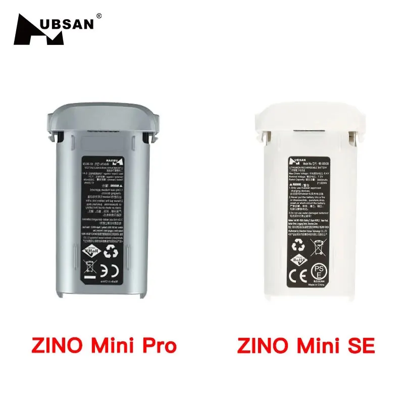 Оригинальный Hubsan Zino Mini PRO / SE 8 4 в 3000 мАч аккумулятор время полета 40/45 минут для