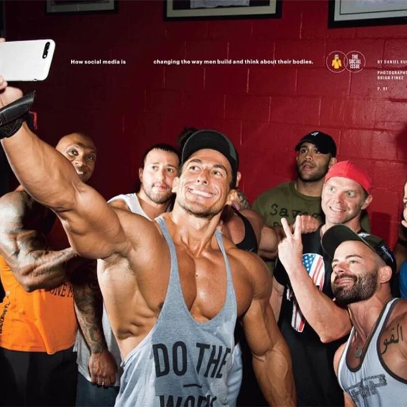 Тренажеры торговой марки muscleguys одежда Singlet Y Back мужские спортивные майки спортивная майка для фитнеса жилет хлопок Бодибилдинг Мужская рубашка без рукавов