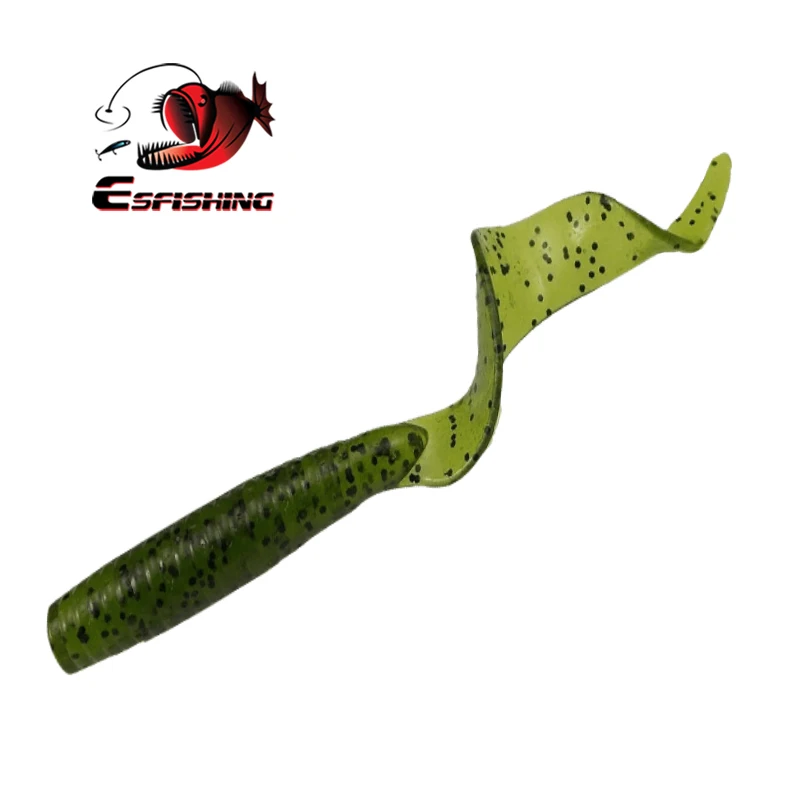 ESFISHING Мягкая приманка Grub CT90 85 мм 3,7 г 10 шт. рыболовные приманки Swimbait рыболовные приманки Isca искусственная вспышка