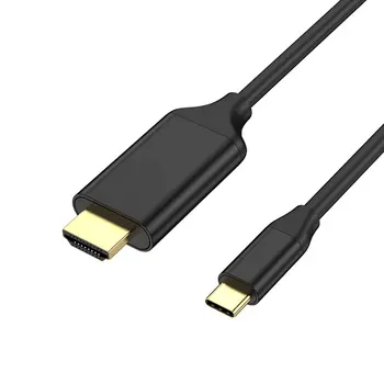

Type-C To HDMI 1.8M Support 4K60Hz Resolution Type-C To HDMI Adapter Cable Computer External Accessories