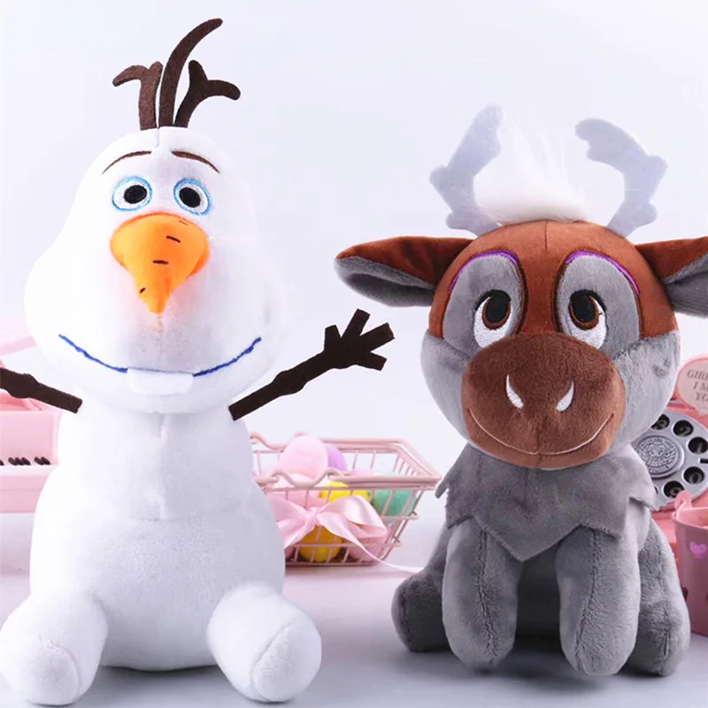 Disney 1 pc/4 шт. 20 см снега и льда странная судьба Корона Анны и Эльзы из мультфильма «Холодное сердце» «снежное сокровище» фильм же плюшевая кукла, игрушка захвата подарки для девочек